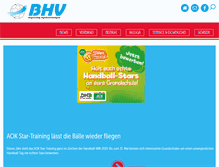 Tablet Screenshot of bhv-online.de
